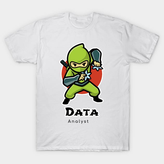 The fast Data Analyst T-Shirt by ArtDesignDE